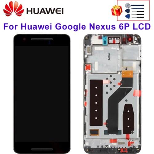 5.7" For Huawei Google Nexus 6P LCD Display Screen Touch Digitizer Assembly Parts For HUAWEI Nexus 6P Display
