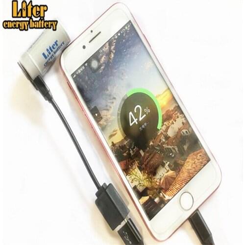 18350 USB 3.7 V Li-ion Rechargeable 1000mAH battery usb diy power bank li-ion usb 18350 battery 1000mAh