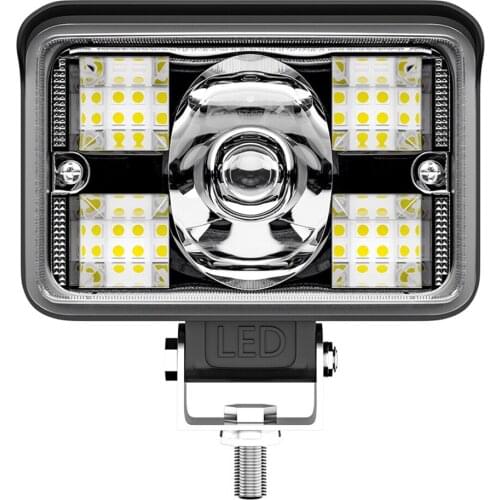 3 Inch Spotlight Led Lens Fog Light Two-Color Laser Cannon Work Light For Car Motorcycle Off-Road Vehicle Truck