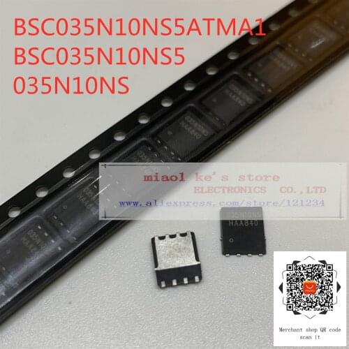 [ 5pcs~10pcs ]100%New original: BSC035N10NS5ATMA1 BSC035N10NS5 035N10NS - MOSFET N-channel 100V 100A TDSON-8/PG-TDSON-8-7
