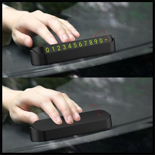 Car Styling Accessories Temporary Parking Card Phone for KIA-RIO III Saloon X-LINE IV Hatchback