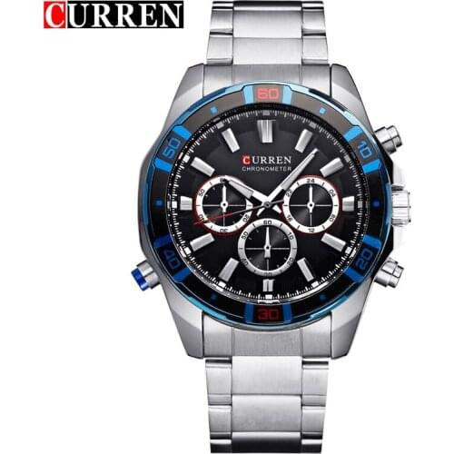 Curren watch watches men quartz-watch relogio masculino relojes hombre sports Analog Casual 8184