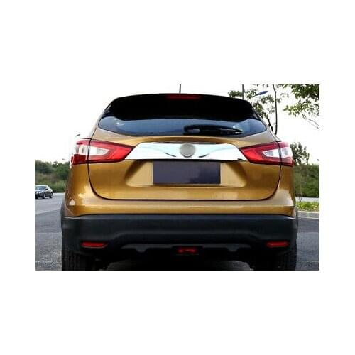 ABS Chrome Rear Door Trunk Lid Cover Trim 1pcs for Nissan Rogue Sport 2017-2019