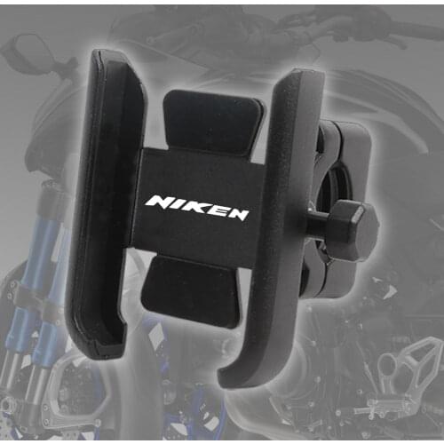 For Yamaha Niken 2018 2019 Motorcycle CNC Aluminum Alloy Handle Bar Rear Mirror Mobile Phone Bracket GPS Stand Holder