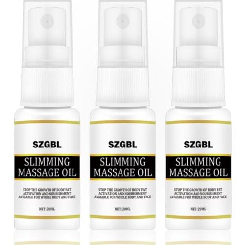 Massage Essential Oils Strong Effect Ginger Oil Anti-Cellulite Essential Oil Body Wrap Slimming Fat Burner Gel Weight Loss 20ml