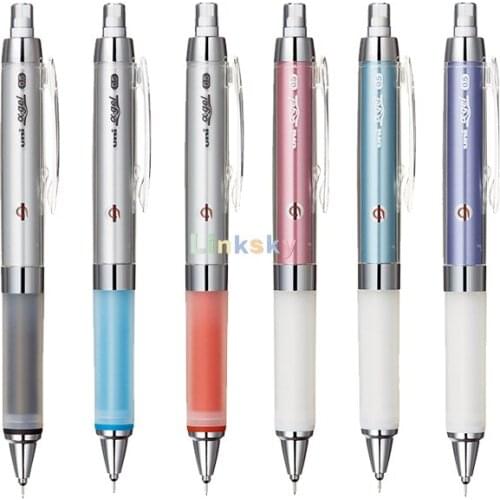 Uni Alpha-Gel Shaker Mechanical Pencil with Slightly Firm Grip 0.5mm,squish, Shake and Click Your Way Through Class and/or Work