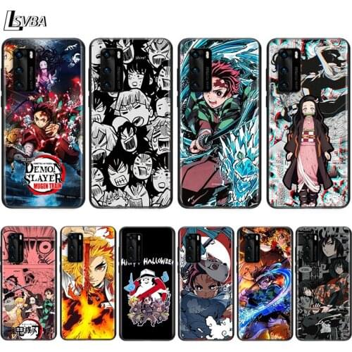 Anime Demon Slayer Cute For Huawei P Smart Z S Pro Plus 2018 2019 2020 2021 Mate 10 20 30 40 RS PRO Plus Soft lite Phone Case