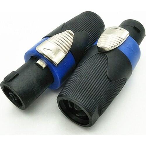 New And Original For NEUTRIK Type NL4FX Speakon 4Pole Plug Male Audio Speaker Connectors