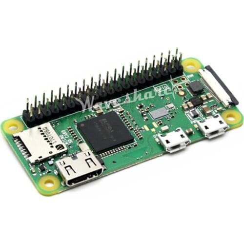 Raspberry Pi Zero WH (built-in WiFi, pre-soldered headers) Development Kit Type A, Basic Components