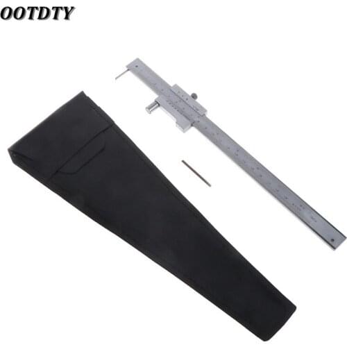 OOTDTY Stainless Steel Parallel Marking Gauge Vernier Caliper 200mm w/ Carbide Scriber