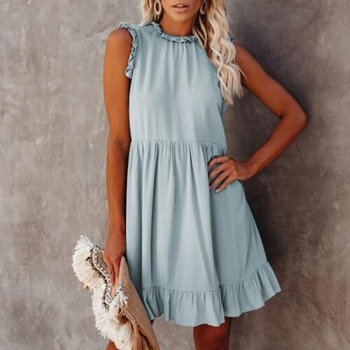 Однотонные летние платья STILLSHE China At AliExpress