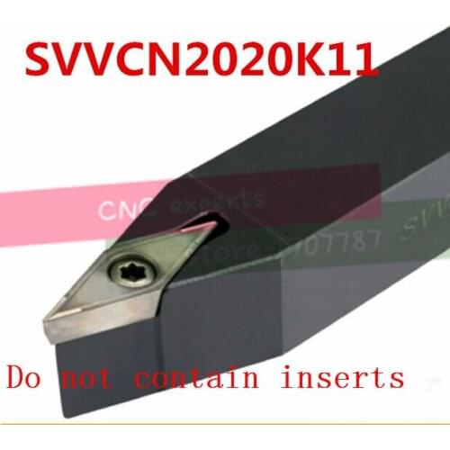 SVVCN2020K11 20*20mm Metal Lathe Cutting Tools Lathe Machine CNC Turning Tools External Turning Tool Holder S-Type SVVCN