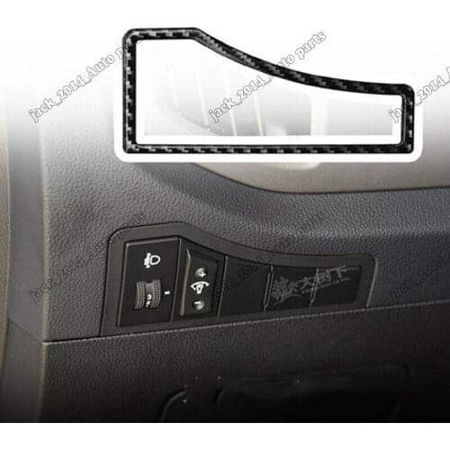 Carbon fiber Big Lamp Switch Controll Knob trim Fit for Kia Sportage R 2011 2012 2013 2014 2015
