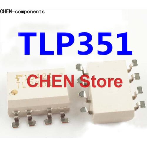 10pcs TLP351 SOP8 Imported brand new original optocoupler