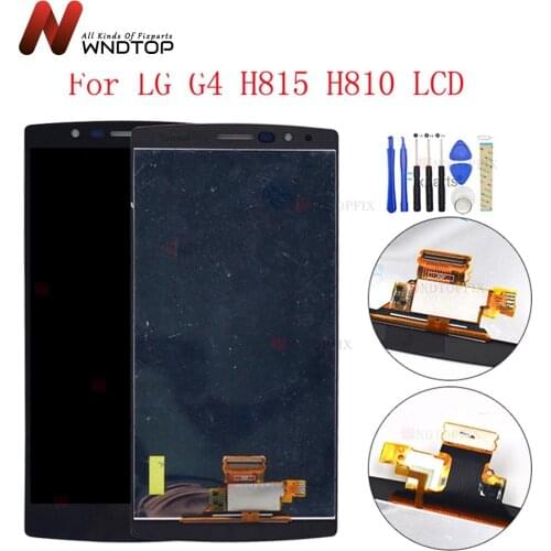 100% Tested 5.5"inch LCD For LG G4 H815 H812 LCD Display Touch Screen Digitizer Assembly With Frame Pantalla Replacement Parts