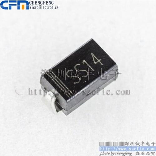 30pieces SS14 1N5819 SMA DO-214AC