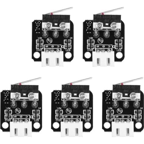 5PCS Mixed CREALITY 3D Original 3D Printer Accessories X/Y/Z axis Limit Switch 3Pin N/O N/C control easy to use Micro Switch