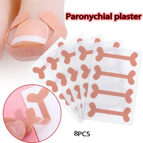 8/10pcs Ingrown Toenail Corrector Stickers Paronychia Treatment Recover Corrector Pedicure Tools Fingernail Toe Nail Care Repair