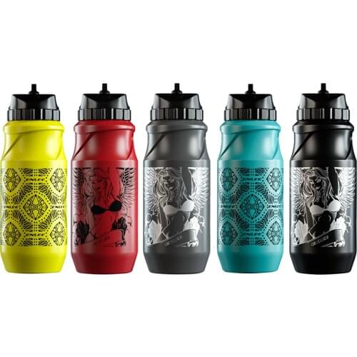 ENLEE Cycling Water Bottle 500ml Outdoor Sports Water Cage BPA-free Plastic MTB Bike Kettle Camping Hiking Sports Bottle