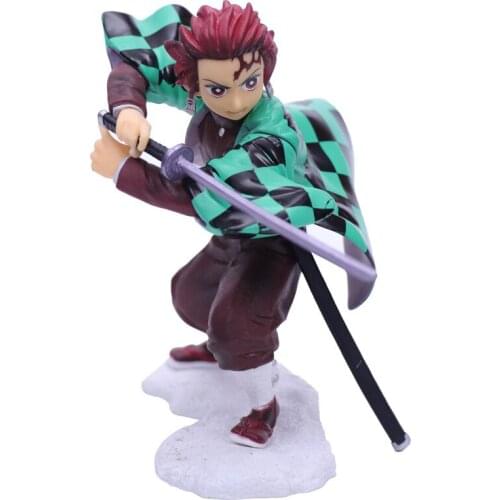 Anime Demon Slayer: Kimetsu no Yaiba Kamado Tanjirou Figure Collectible Models Toys
