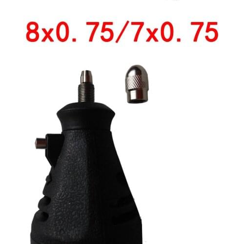 M8/M7 Electric Mill Flexible Shaft Screw Cap Nut Collet for Rotary Tool Electric Mill Grinder Accessories