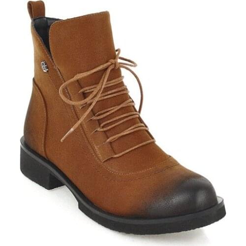Big Size Fashion Martin boots boots women shoes ankle boots for women ladies boots shoes woman winter