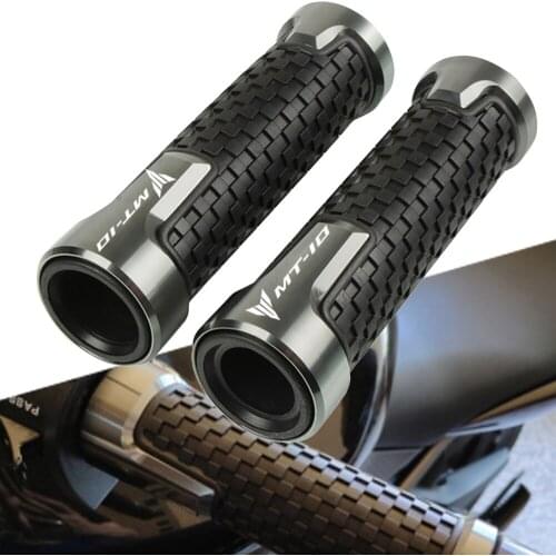 7/8" Motorcycle Handlebar Hand Grips Bar End Gel Grip For YAMAHA MT10 MT 10 MT-10 FZ10 FZ 10 FZ-10 2016-2018 2019 2020 2017