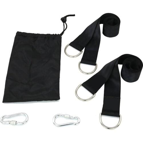 Swing Hanging Belt Hammock Straps Tree Large Load Capacity Camping Outdoor Hiking Kit Accessories Set
