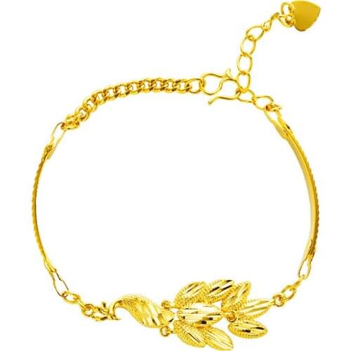 Exotic Ethnic Earring Set or Single Sale Animal Lucky Gold Phoenix Trendy Style Gold Color Pure Copper Plated Fashion Gold Jewel