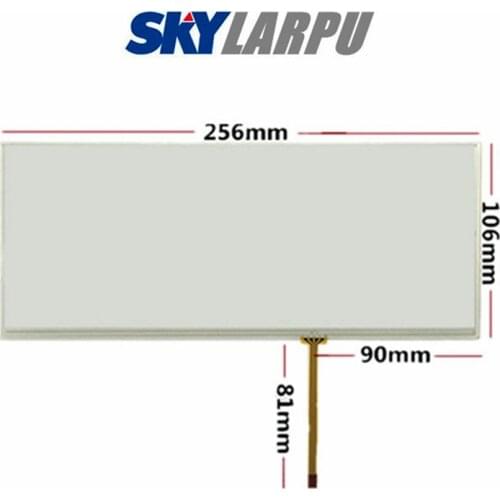 New 10.2"Inch 4 Wire Resistive Touchscreen Panel For BMW 5 Series Car Navigation DVD Tablet PC 256mm*106mm 256*106 Free Shipping