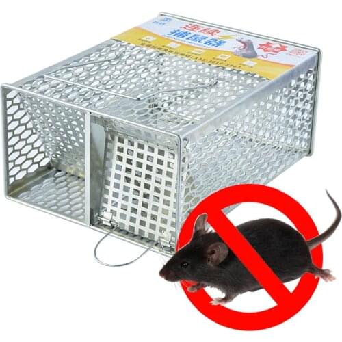 14X23X30cm Professional Reusable Mouse Traps Outdoor Automatic Rodent Control Continuous Mousetrap Rat Mice Catcher