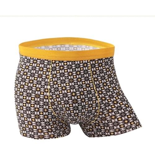 4 Pcs/Lot New Mens Ice Silk Underwear Cool Breathable Man Panties Fashionable And Comfortable Boxer Briefs Men Underpants