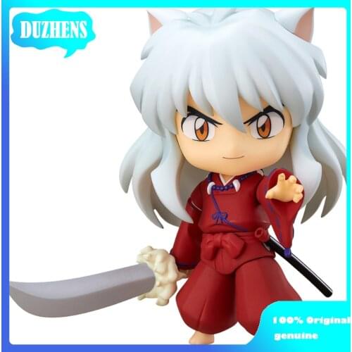 100% Original: Inuyasha Inuyasha Q version figma Action Figure Anime Figure Model Toys Figure Doll Gift from Anime Inuyasha