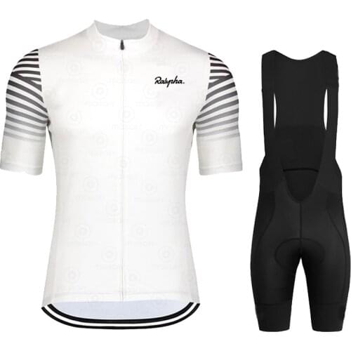 2021 Ralvpha New Cycling Jersey Sets New Breathable Team Racing Sport MTB Bicycle Jersey Men bike Cycling Clothing Short suits