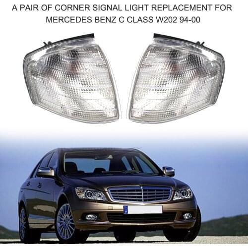 Car Left Right Corner Signal Light Lamp Replacement For Mercedes Benz C Class W202 1994 1995 1996 1997 1998 1999 2000