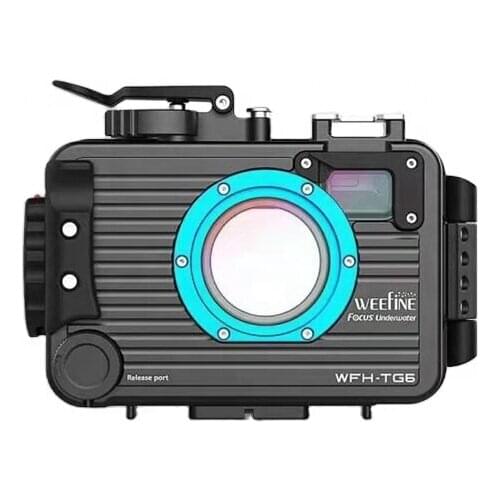 Weefine WFH-TG6 housing for the Olympus TG5/TG6 scuba diving uw case with Built-in vacuum system