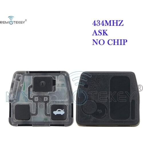 Denso( not Valeo) Remtekey Remote sender 3 button 434Mhz for Toyota Land Cruiser FJ Cruiser