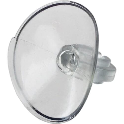 AT69 -10 x Aquarium Fish Tank Air Line Tubing Holder Suction Cups Clear Plastic