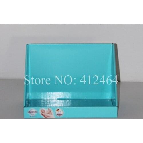 Custom Small Cardboard Paper Printed Corrugated Shelf Retail Counter Display Box ( DX-014)