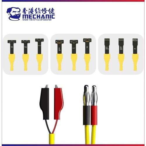 MECHANIC IP9 PRO IP Power Boot Cable DC Power Supply Test Cord Battery-Free Thicken Copper Boot Up line Support 25 Models Phone