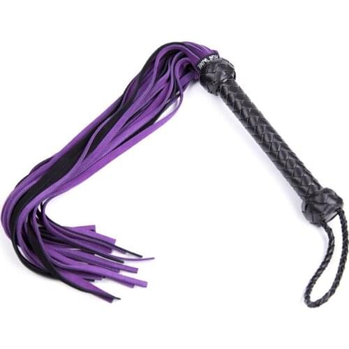 2021 Horse Riding General Cowhide Paddle Whip,Riding Horse Supply Premium Suede Flogger Horse Whips
