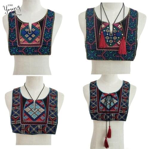 New arrive Sewing Lace Neckline Dress Decor Ethnic style embroidery Sewing Craft Lace Collar DIY Costume Accessory Scrapbooking