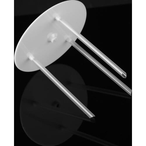 Multi-Layer Birthday Cake Stands 6/8/10inch Cake Stands With 3pcs Straws Plastic Party Cake Support Frame Piling Bracket