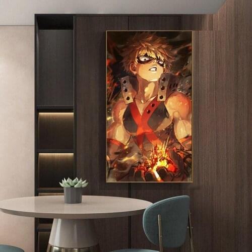 My Hero Academia Anime Art Prints Anime Manga Wall Art Print Decor,20 x 28 Inches,No Frame