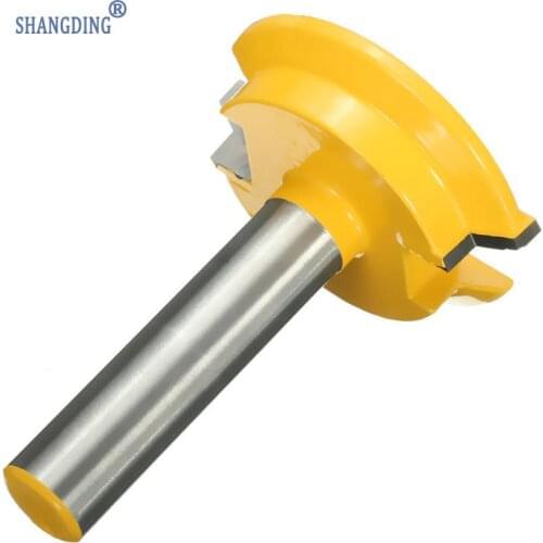 New1/2'Shank Drawer Front Joint RouterBit Wood Drilling Carbide Cutter Reversible1/2inch ShankWoodworkingMachineryTools