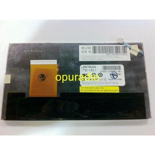 Brand new original LB070WQ6 (TD) (01) 7 inch LB070WQ6-TD01 LCD display LCD panel