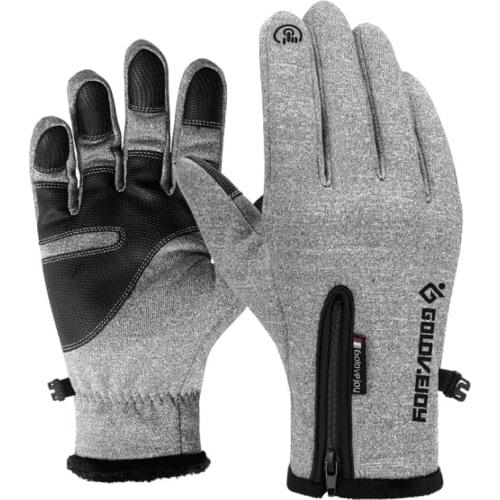 Professional Touch Screen Equestrian Rider Gloves Men Women Child Horse Riding Gloves Size S/M/L/XL/XXL Black and Gray