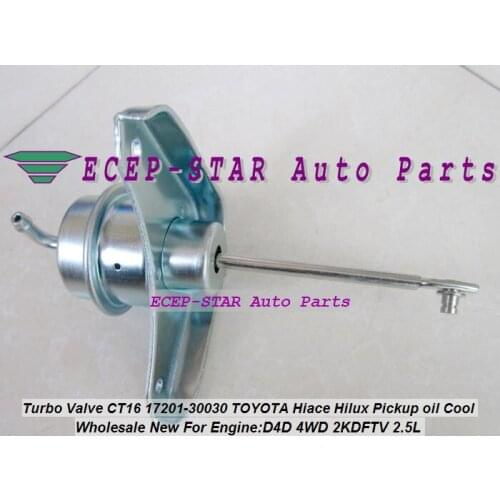 Turbo Wastegate Actuator Valve CT16 17201-30030 1720130030 Turbine For TOYOTA Hiace Hilux Hi-lux Pickup D4D 4WD 2KD-FTV 2KD 2.5L