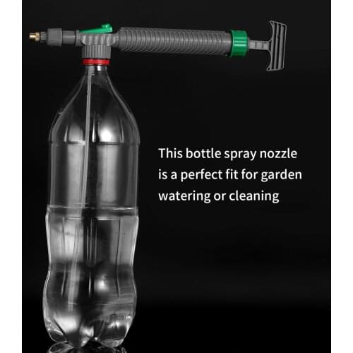 Beverage Bottle Sprayer Multi-Mode Adjustable Spray Head Sprayer Nozzle Garden Plant Watering Sprayer Universal Spray Tool