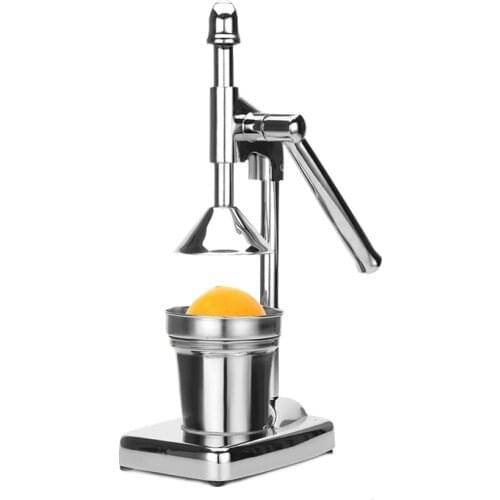 Hot Sale Stainless Steel Manual Orange Lemon Pomegranate Juicer Hand Press Juicer Small Kitchen Household Tool